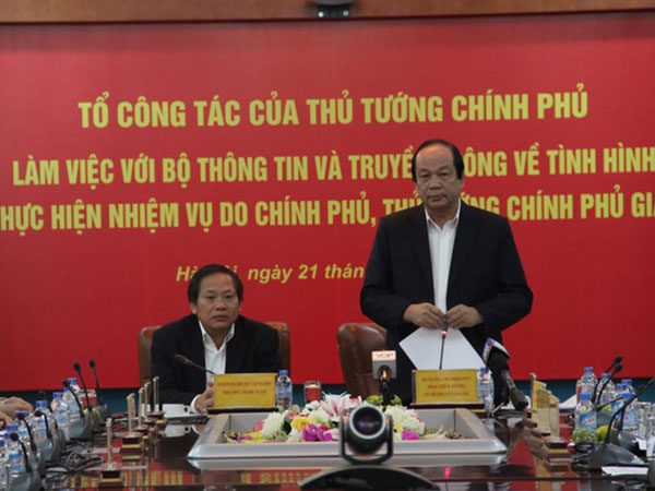 Bộ trưởng Mai Tiến Dũng: 'Văn bản chậm, cứ thay người là nhanh nhất'