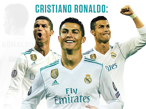 Ronaldo lập kỷ lục mới, chạm mốc 100 bàn cùng Real ở châu Âu