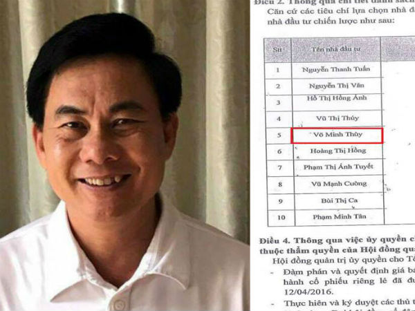 Thượng tá Võ Đình Thường không biết con gái đầu tư vào BOT Biên Hòa?