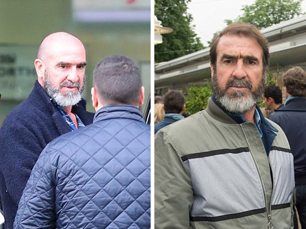 Cantona cắt đầu trọc để kỷ niệm 25 năm gia nhập Man Utd