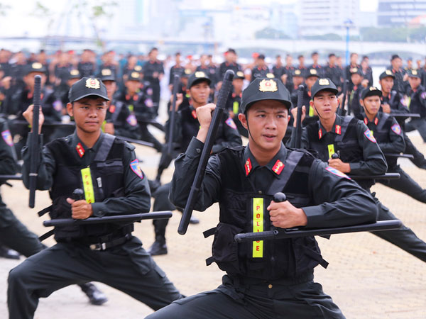 Công an, quân đội xuất quân bảo vệ APEC