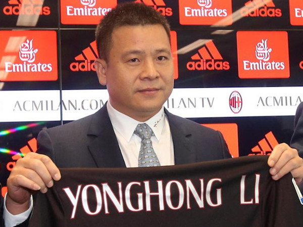 AC Milan khốn khổ vì ông chủ Trung Quốc