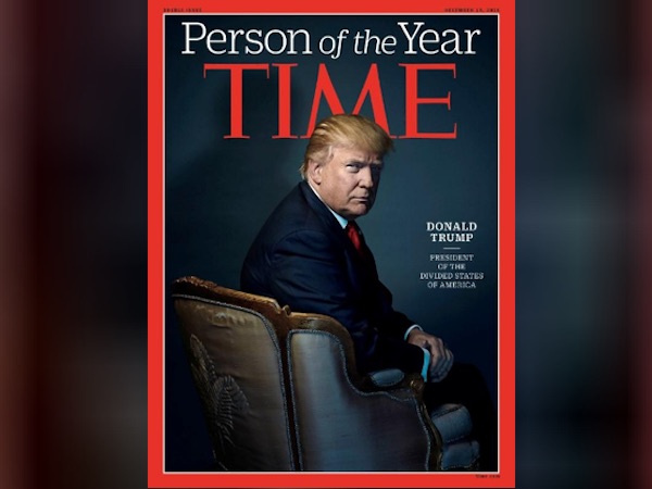 Tổng thống Trump từ chối danh hiệu 'Nhân vật của năm'