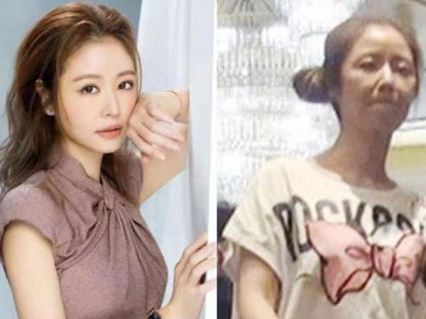 Không trang điểm, Lâm Tâm Như lộ mặt mộc già nua, thân hình gầy rộc
