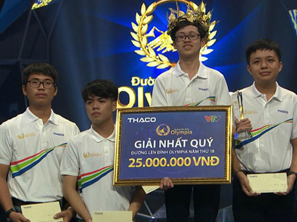 10X giành tấm vé đầu tiên vào chung kết Olympia năm thứ 18