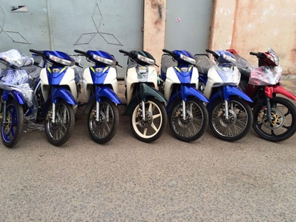 Xe máy SH 30 triệu: Ma trận... 'thanh lý xe tang vật'