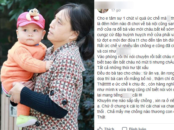 Mẹ trẻ nổi đóa vì bà nội có sở thích kỳ lạ: Vạch ti nhử cháu bú bà, đưa cháu ăn rong khắp xóm