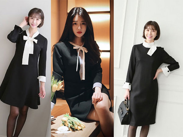 Đầu tuần đến công sở cuốt hút mọi ánh nhìn với đầm đen thanh lịch, quyến rũ