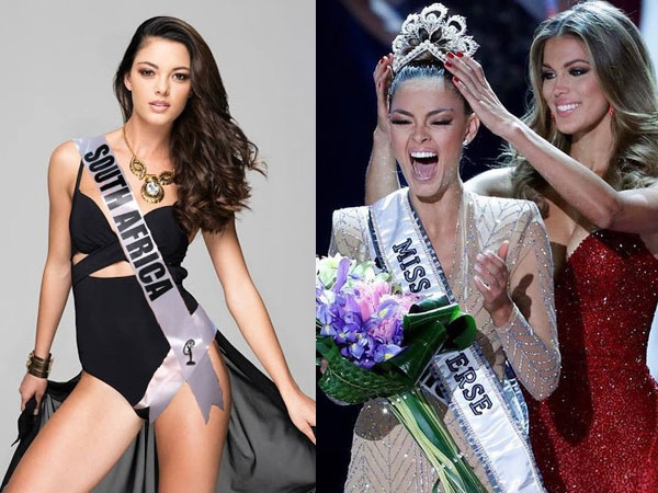 Nhan sắc nóng bỏng của tân Hoa hậu Hoàn vũ 2017