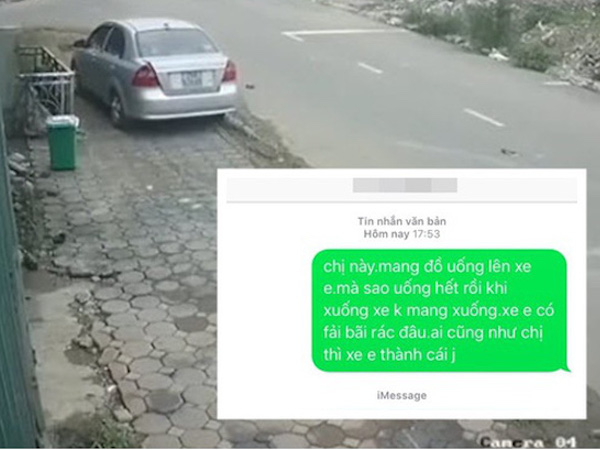 Vì cốc trà sữa để quên trên xe, tài xế và khách nhắn tin chửi nhau thậm tệ