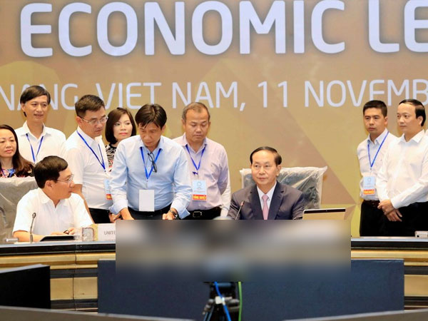 Chủ tịch nước dự tổng duyệt hoạt động của Tuần lễ Cấp cao APEC 2017