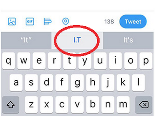 iOS 11 lại gặp lỗi gợi ý từ