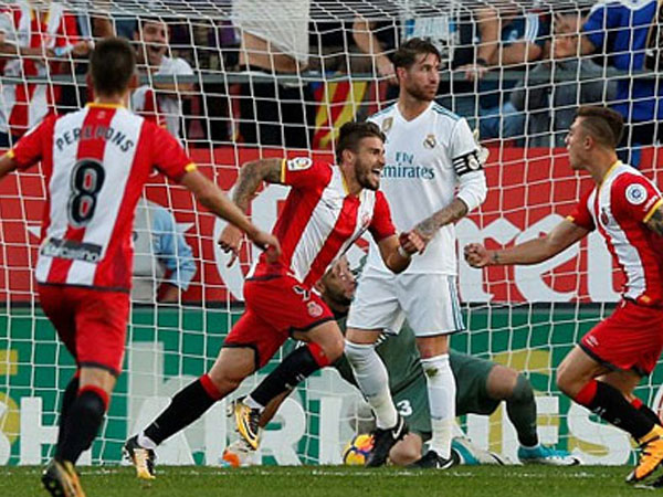 Real thua Girona trong ngày làm khách tại xứ Catalonia