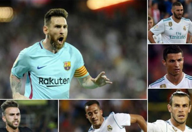 Messi ghi bàn nhiều gấp đôi hàng tiền đạo Real
