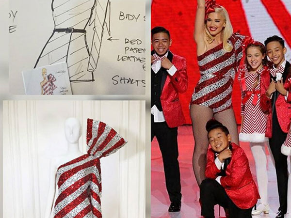 Ca sĩ Gwen Stefani diện trang phục của NTK Công Trí