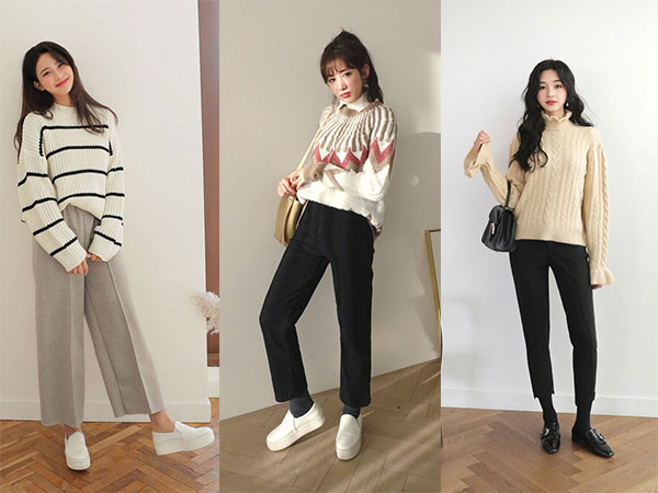Nếu sợ áo len trơn màu nhàm chán, đã có loạt áo len họa tiết cứu giúp bạn đây