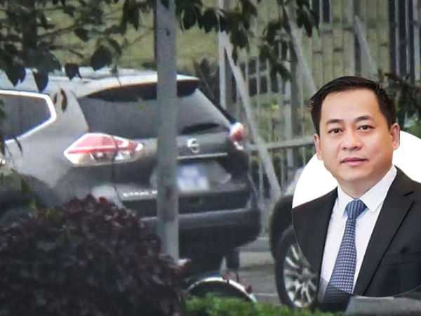Đoàn xe chở Vũ 'nhôm' từ sân bay Nội Bài
