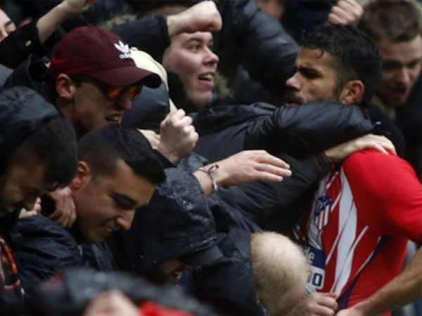 Diego Costa ghi bàn, nhận thẻ đỏ trong trận tái xuất La Liga