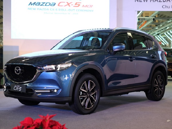 Giá xe Mazda CX-5 tăng nhẹ tháng 1/2018