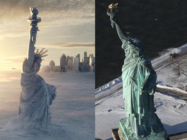 Sau trận bão tuyết kinh hoàng, thành phố New York hoang tàn, ảm đạm như trong phim 'Ngày Tận Thế'