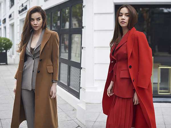 Hồ Ngọc Hà gợi ý phối áo choàng hợp mốt mùa đông