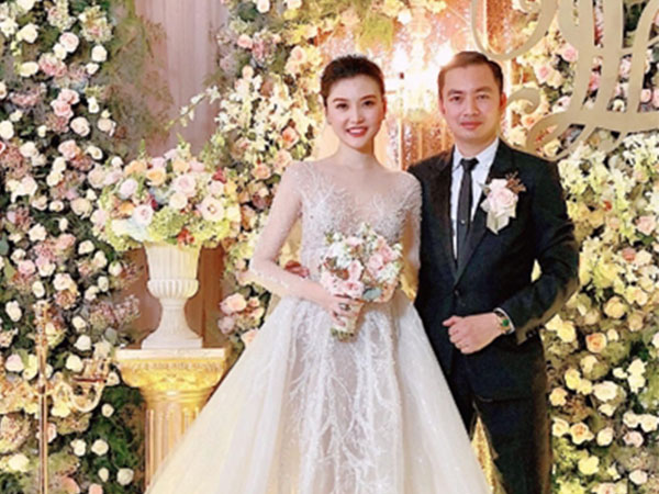 Ngọc Duyên làm lễ cưới với chồng đại gia