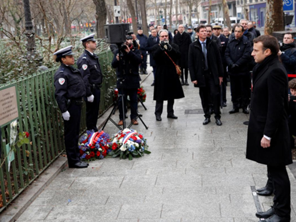 Tưởng niệm 3 năm vụ tấn công đẫm máu tạp chí Charlie Hebdo
