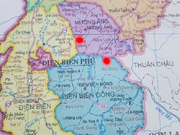 Lại động đất ở Điện Biên, cường độ 4,3 độ richter