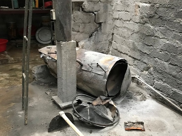 Nghệ An: Nổ bình gas công nghiệp, 2 người bị thương nặng