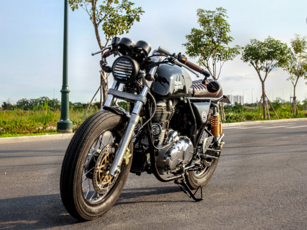 Royal Enfield Continental GT độ cafe racer độc đáo ở Sài Gòn