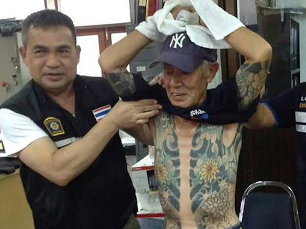Trùm Yakuza bị bắt vì khoe hình xăm