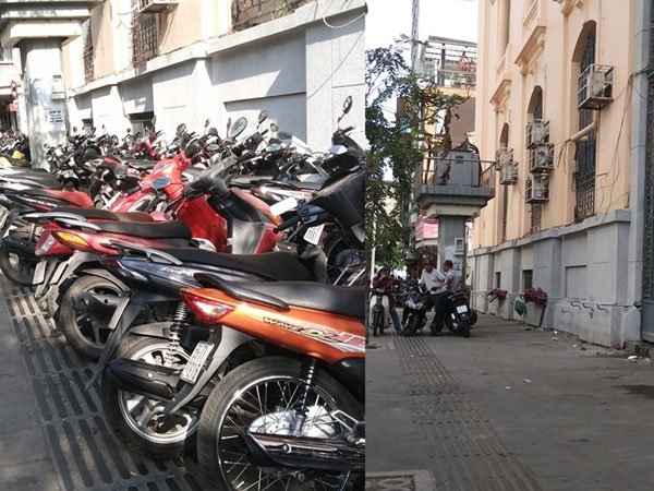 Các bãi giữ xe 'vua' ở quận 1 đã nhường lại vỉa hè