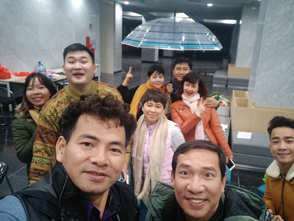 Hình ảnh đầu tiên từ buổi tập Táo quân 2018