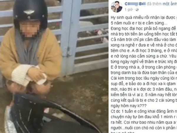 Bỏ đại học, nuôi người yêu 5 năm, xa nhà mới 3 tháng thanh niên bị 'cắm sừng' cay đắng