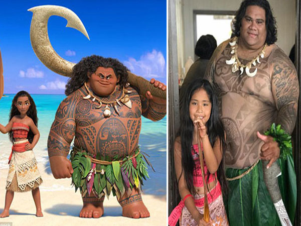 Chàng thu ngân nổi tiếng vì giống hệt Maui trong phim 'Moana'