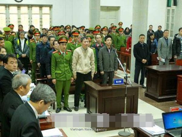 Hình ảnh phiên tòa xét xử Trịnh Xuân Thanh và đồng phạm 15/1