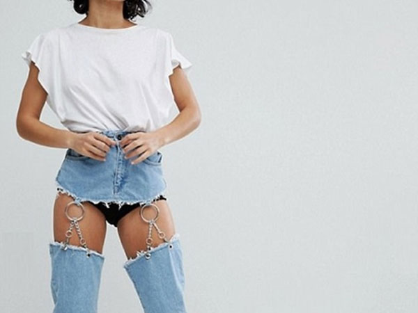 Hơn 2 triệu cho chiếc quần jeans che chỉ nửa vòng 3, ai dám mặc?