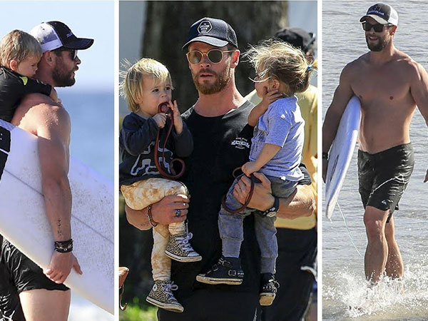 Câu chuyện dễ thương về con trai của 'Thor' Chris Hemsworth: Nghịch đến gãy xương mà chẳng khóc tiếng nào
