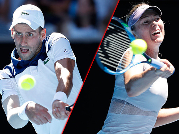 Djokovic, Sharapova trở lại ấn tượng tại Australian Open