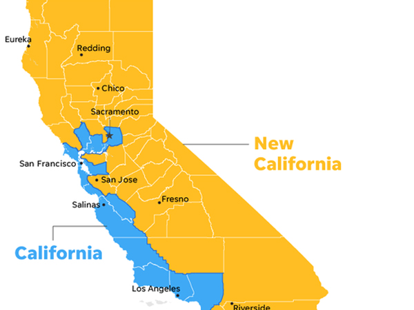 California Mới tuyên bố độc lập khỏi California, quyết thành bang 51