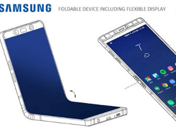Galaxy X màn hình gập tiếp tục bị lộ thiết kế