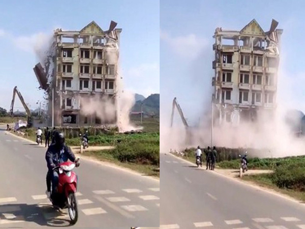 Phá nhà 7 tầng của Tàng Keangnam: Đơn vị thi công làm ẩu, thiếu an toàn