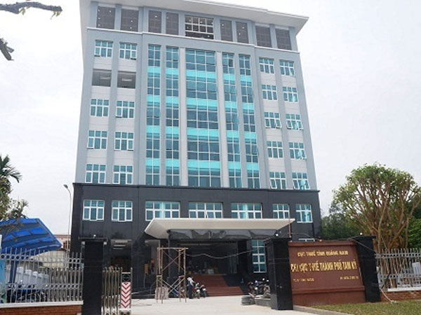 Quảng Nam:Tòa nhà Chi cục Thuế Tam Kỳ hơn 84 tỷ đồng lộng lẫy đồ sộ