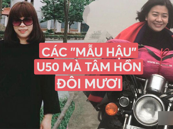 Dân mạng Việt thi nhau khoe ảnh 'mẫu hậu' U50 mà tâm hồn đôi mươi, ăn mặc xì tin chẳng kém thanh niên