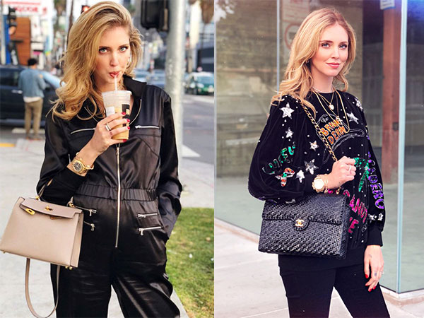 Fashionista Italy mang bầu vẫn sành điệu