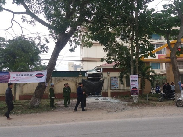Vụ nổ ATM ở Nghệ An: Xác định 2 thanh niên 9X mang mìn đi gây nổ