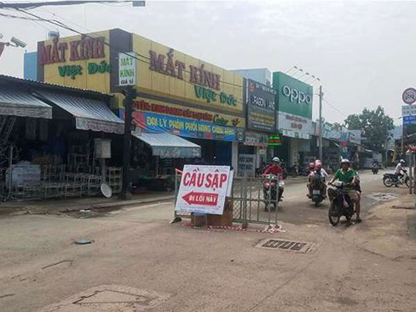 Sửa xong cầu Long Kiểng trước Tết Nguyên đán