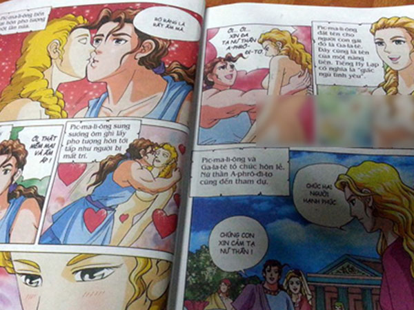 Đình chỉ phát hành bộ truyện thiếu nhi có nội dung người lớn