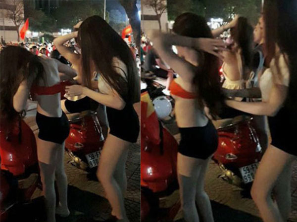Khỏa thân ăn mừng ĐT U23, những cô gái khiến tất cả phản ứng 'vui thôi đừng vui quá'