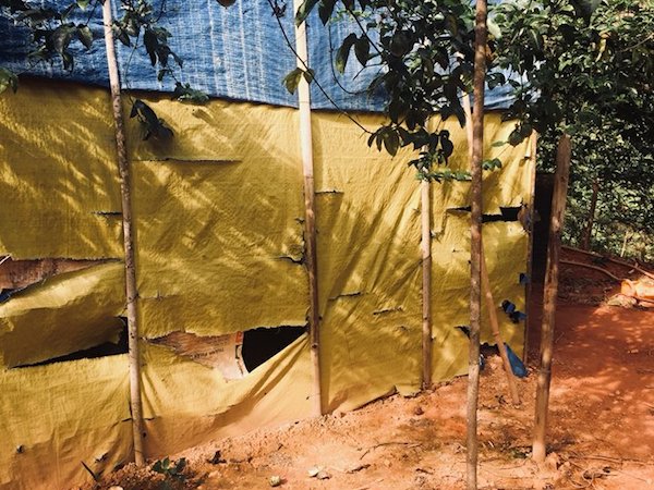Kon Tum: Dựng lán trại để khai thác vàng trái phép